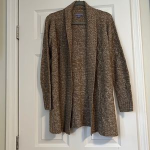 Laura Scott Brown Knit Cardigan